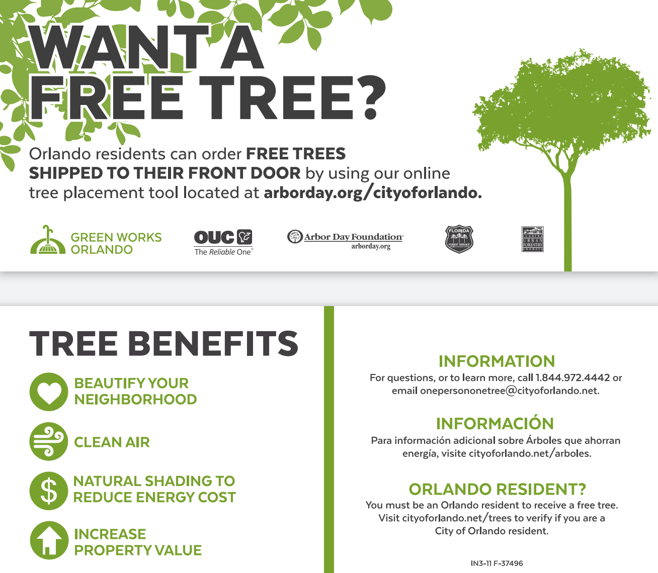Orlando Free Trees